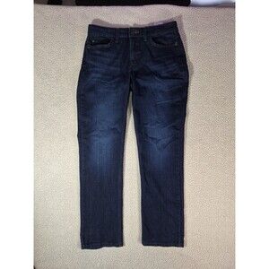 Lee Regular Fit Straight Leg Mid-Rise Women's Dark Blue Jeans Size 10M